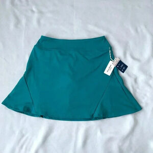 Tommy Bahama Active NWT Women Golf Skort Skirt Teal w/ 2 Pockets, Size XS